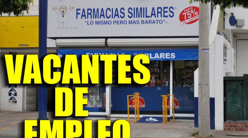 empleo farmacia similares
